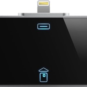 Tweedekans eID kaartlezer: Zetes Sipiro M – eID reader – Apple Lightning (iPhone) – Zwart